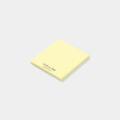 Minimalistisch anpassbar post-it klebezettel (angewinkelt)