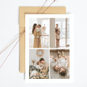 Minimalistisch Arch Christmas Foto Card Einladung