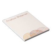 Minimalistisch Arches Boho Small Notizblock (angewinkelt)