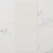 Minimalistisch Art Deco Wedding Main Einladung (Rückseite)