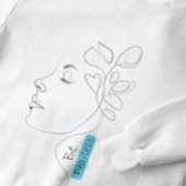 Minimalistisch Art Inspirational Sweatshirt für Fr