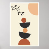 Minimalistisch Art Poster (Vorne)