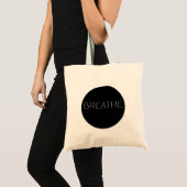 Minimalistisch atmen Sie Budget-Tasche Tragetasche (Vorderseite (Produkt))