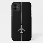 Minimalistisch Aviation Case-Mate iPhone Hülle (Rückseite)