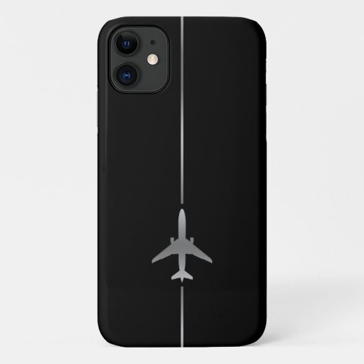 Minimalistisch Aviation Case-Mate iPhone Hülle (Rückseite)