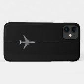 Minimalistisch Aviation Case-Mate iPhone Hülle (Rückseite (Horizontal))