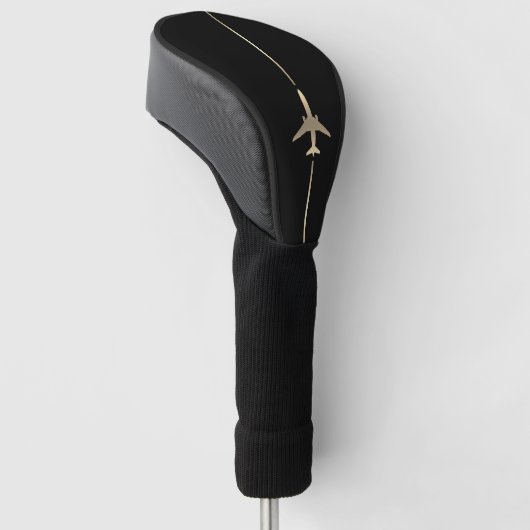 Minimalistisch Aviation Golf Head Cover Golf Headcover (angewinkelt)