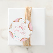 Minimalistisch Baby Sprinkles Babydusche Geschenkanhänger (Beispiel)