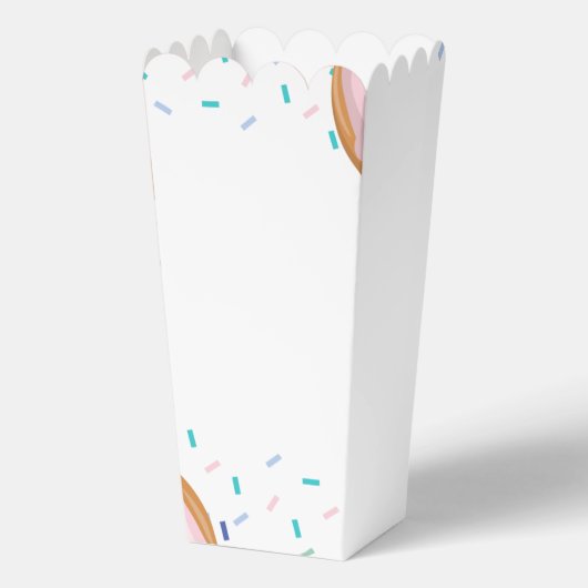 Minimalistisch Baby Sprinkles Babydusche Geschenkschachtel (Rückseite)