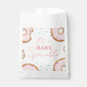 Minimalistisch Baby Sprinkles Babydusche Geschenktütchen (Vorderseite)