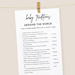 Minimalistisch Baby Traditions Baby Duschspiel