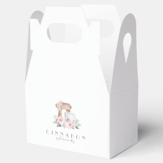 Minimalistisch | Bäckerei | Caterer Geschenkschachtel (Geöffnet)