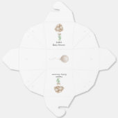 Minimalistisch Beige Balloons Boho Babydusche Geschenkschachtel (Ungefaltet)