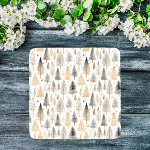 Minimalistisch Beige Skandinavien Glasuntersetzer