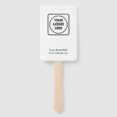 Minimalistisch | Benutzerdefiniertes, einfaches Lo Fächer (Rückseite)