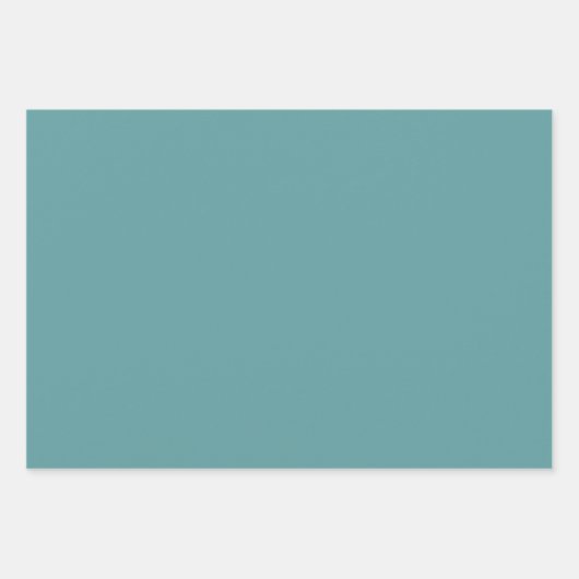 Minimalistisch Beruflich Modernes Schlichtes Cadet Geschenkpapier Set (Vorderseite 3)