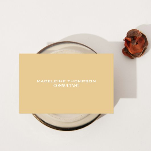 Minimalistisch Beruflich Visitenkarte