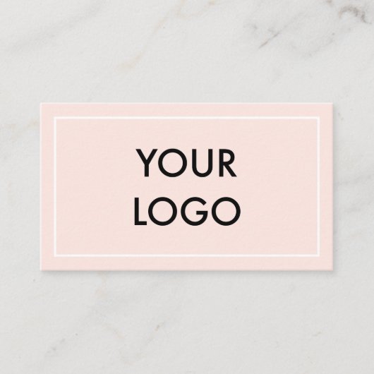 Minimalistisch Beruflich Visitenkarte (Vorderseite)