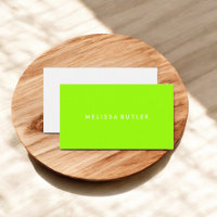 Minimalistisch Berufliche Limettengrün