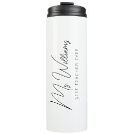 Minimalistisch Bester Lehrer je Thermosbecher