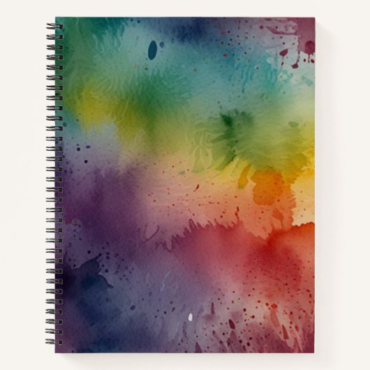 Minimalistisch Blank Sketchbook Notizblock (Vorderseite)