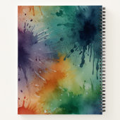 Minimalistisch Blank Sketchbook Notizblock (Rückseite)