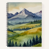 Minimalistisch Blank Sketchbook Notizblock (Vorderseite)