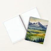 Minimalistisch Blank Sketchbook Notizblock (Innenseite)