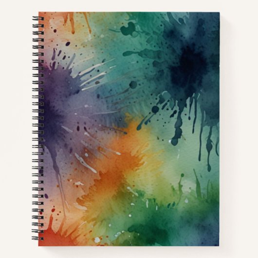 Minimalistisch Blank Sketchbook Notizblock (Vorderseite)