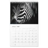 Minimalistisch Blue Two-Tone Kalender (Jan 2027)