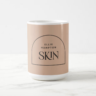 Minimalistisch Blush Arch Beauty Business  Kaffeetasse