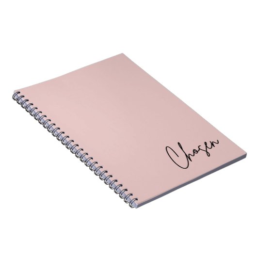 Minimalistisch Blush Christlich Faith-Notebook aus Notizblock (Rechte Seite)