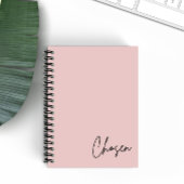 Minimalistisch Blush Christlich Faith-Notebook aus Notizblock