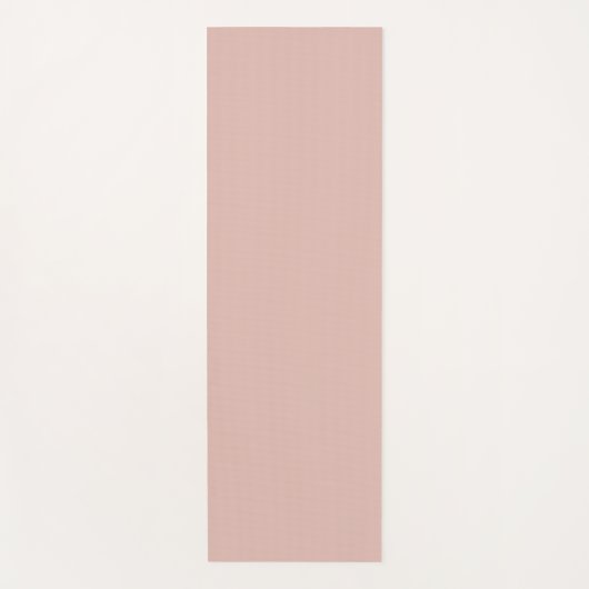 Minimalistisch Blush Yoga Mat Yogamatte (Vorderseite)