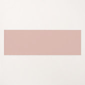 Minimalistisch Blush Yoga Mat Yogamatte (Vorderseite (Horizontal))