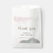 Minimalistisch Boho Abstrakt Baby Dusche Vielen Da Geschenktütchen (Vorderseite)