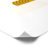 Minimalistisch Boho Abstrakte Wall Art Poster (Ecke)