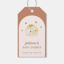 Minimalistisch Boho Arch Chinese Dumpling Baby Dus Geschenkanhänger