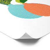 Minimalistisch Boho Botanische Pflanze Kunst Poster (Ecke)