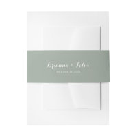 Minimalistisch Boho Green Wedding