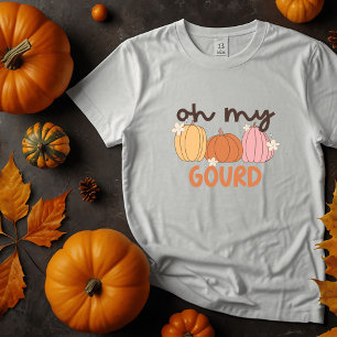 Minimalistisch Boho Oh My Gourd T - Shirt