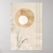 Minimalistisch Boho Poster (Vorne)