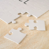 Minimalistisch Boho Rainbow Zeichne Personalisiert Puzzle (Seite)