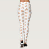 Minimalistisch-Boho-Regenbogenneutral Leggings (Rückseite)