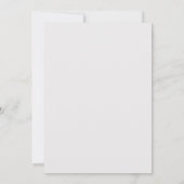Minimalistisch Boho Rustikales Pampasgras Save the Date (Rückseite)