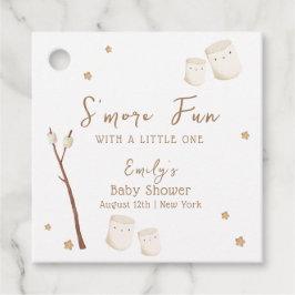 Minimalistisch Boho S'more Fun Stars Kinderdusche Geschenkanhänger