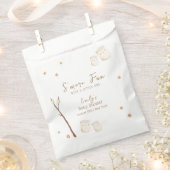 Minimalistisch Boho S'more Fun Stars Kinderdusche Geschenktütchen (Ausgeschnitten)