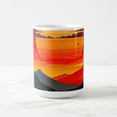 Minimalistisch BOHO Traveller Kaffeetasse (Mittel)