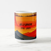 Minimalistisch BOHO Traveller Kaffeetasse (Mittel)