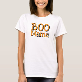Minimalistisch Boo Mama T - Shirt